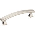 Elements By Hardware Resources 96 mm Center-to-Center Satin Nickel Square Hadly Cabinet Pull 449-96SN